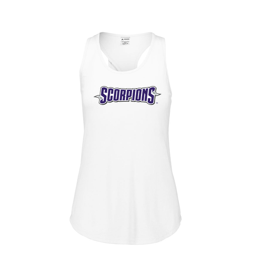 [3078.005.S-LOGO1] Ladies Tri Blend Tank Top (Female Adult S, White, Logo 1)